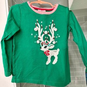Hanna Andersson 4 (100 cm) Reindeer Shirt